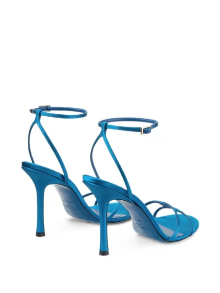 Sandale Jimmy Choo din satin albastru