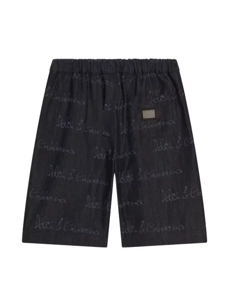 Szorty jeansowe dziecięce Dolce And Gabbana niebieskie