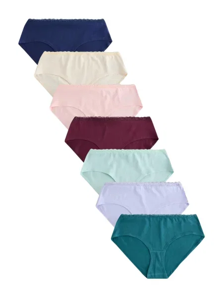 Next Slip crem / bleumarin / mentă / ciclam / rosé verde