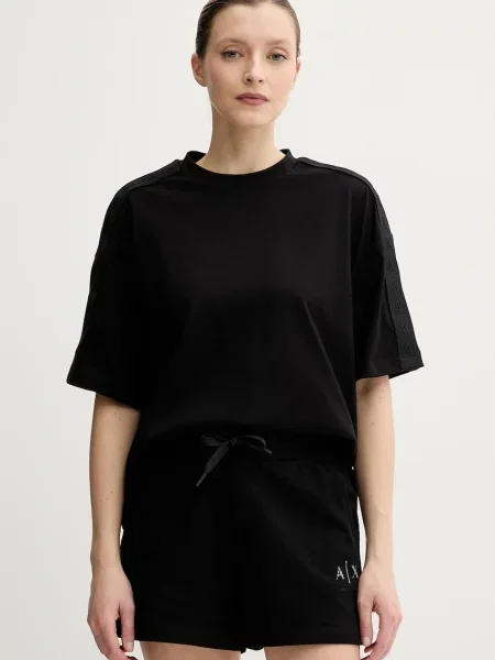 Armani Exchange T-Shirt czarny