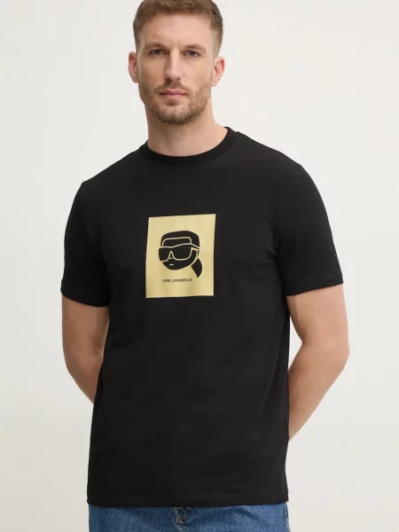 KARL LAGERFELD T-Shirt czarny