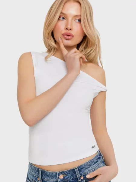 Топ Tally Weijl белый