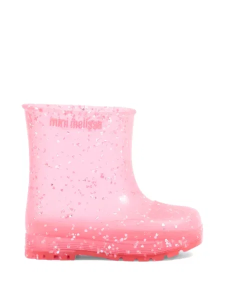 Botki dziecięce Mini Melissa różowe