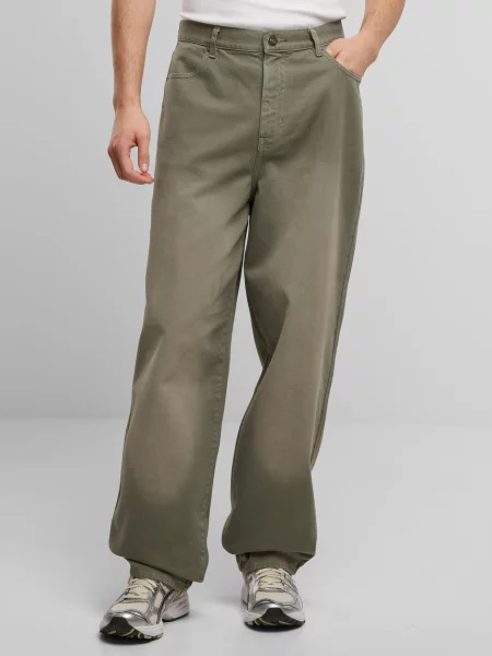 Urban Classics Džíny olivová