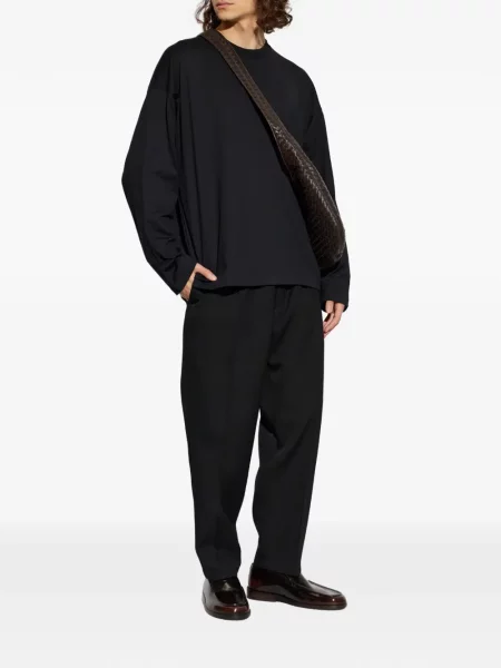 Μακρύς μπλούζα Jil Sander με σχέδιο μαύρο