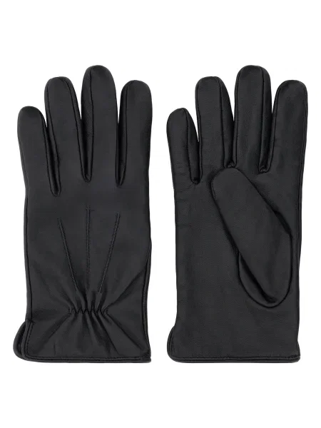 Boggi Milano Prstové rukavice černá