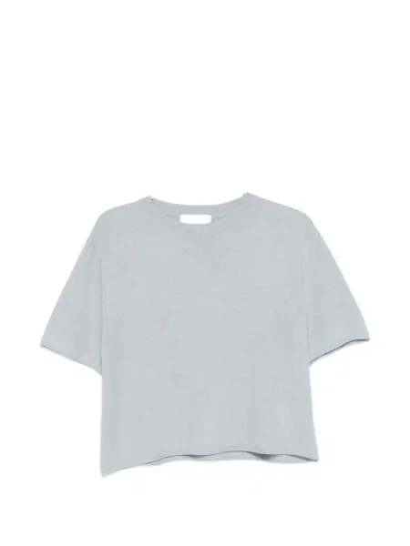 Тениска Lisa Yang с кръгло деколте синьо