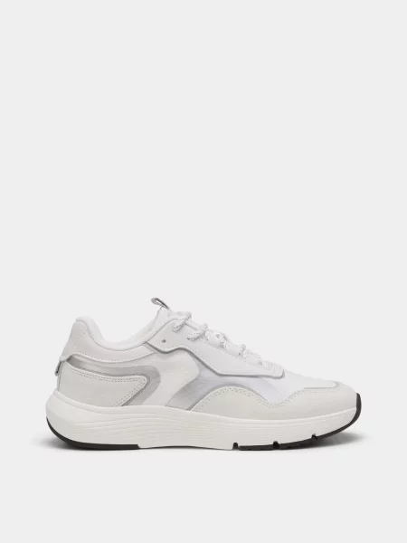 Замшевые кроссовки Marc O'polo белые