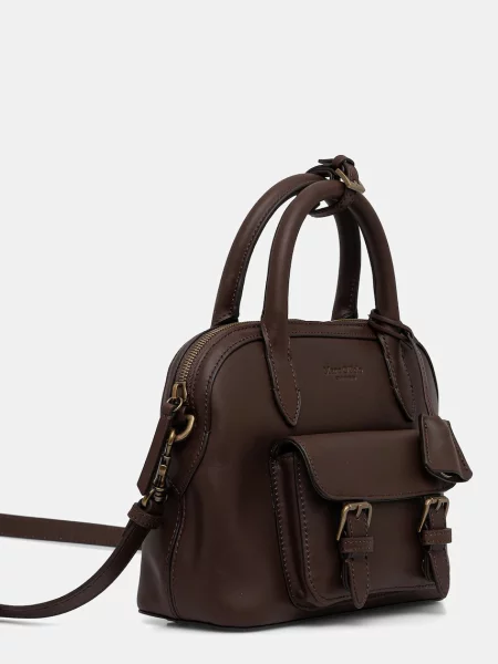 Кожаная сумка Marc O'polo коричневая