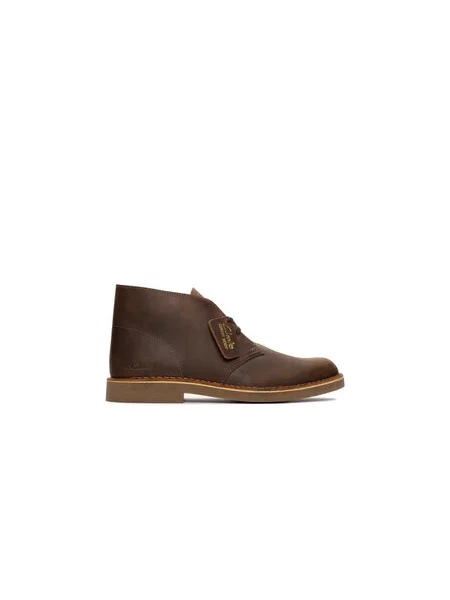 Kotníková obuv Clarks hnědé