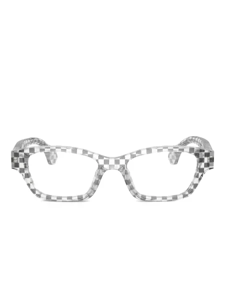 Sunčane naočale Alain Mikli karirane crna