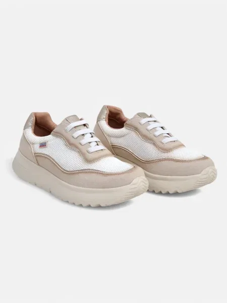 Sneakerși Resti alb