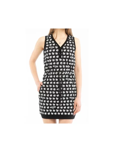 Sukienka Moschino czarna