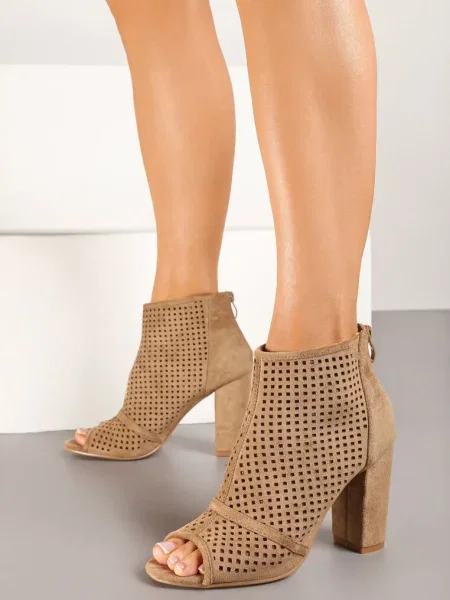 Botine Felilina închis bej