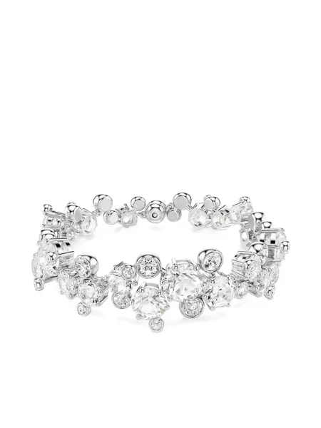 Brăţară Swarovski de cristal argintiu