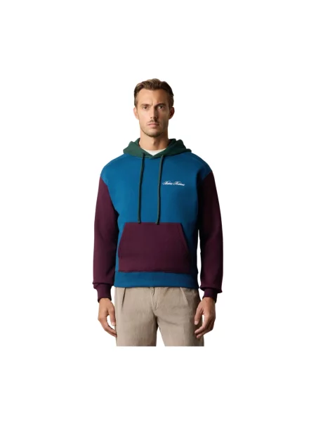Bluza z kapturem Brooks Brothers z kapturem z logo