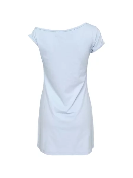 Rochie mini Rest & Recreation cu imagine cu un umăr gol albastru