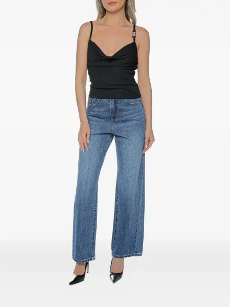 Top Just Cavalli cu autograf negru