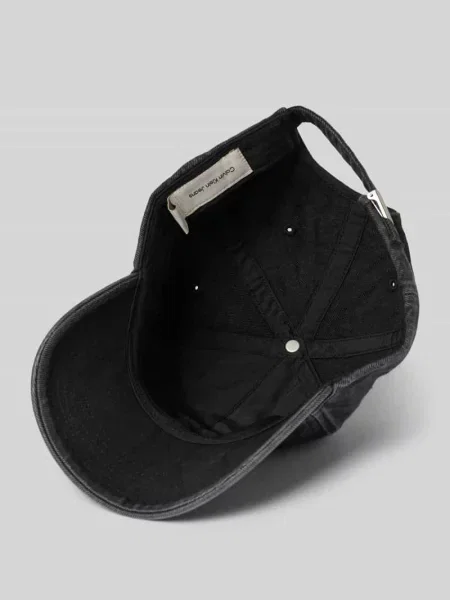 Czapka Calvin Klein Jeans Monologo Embroidery Cap Black Universal czarne