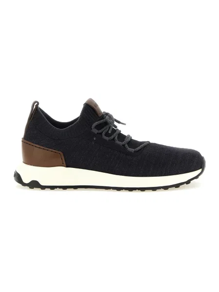 Sneakersy Tod's skórzane szare