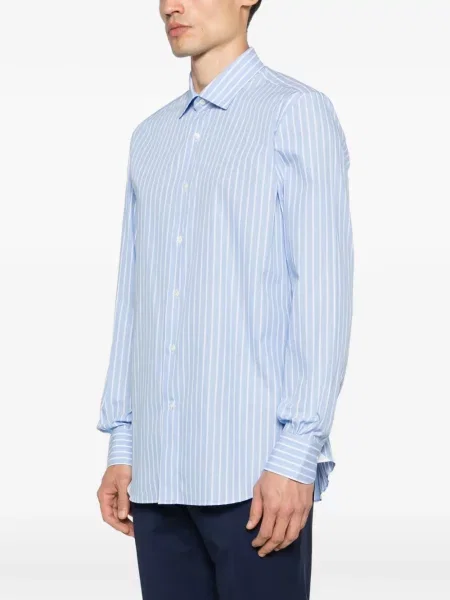 Dryžuota marškiniai Mazzarelli mėlyna