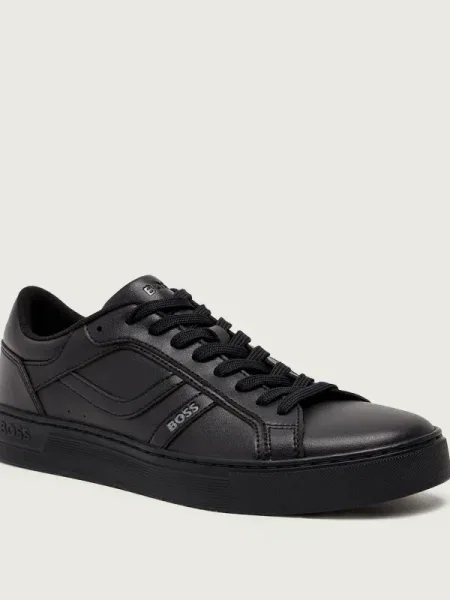 BOSS ORANGE Sneakers Rhys_Tenn_pu negru