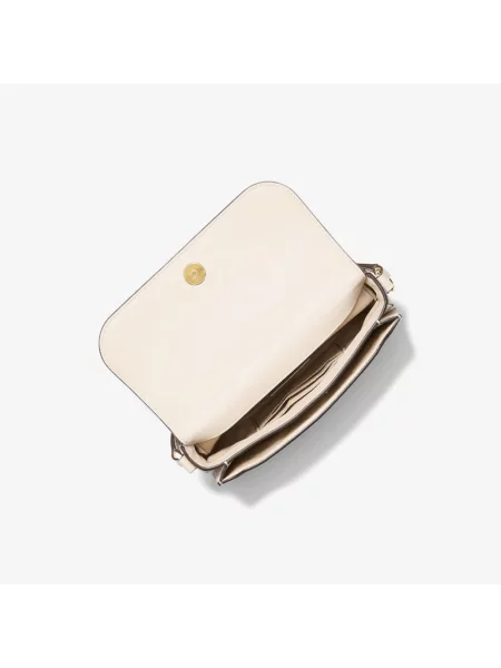 Torebka Michael Kors z logo beżowa