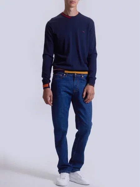 Прямые джинсы Harmont&blaine синие