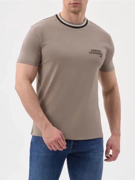 Футболка Armani Exchange бежева