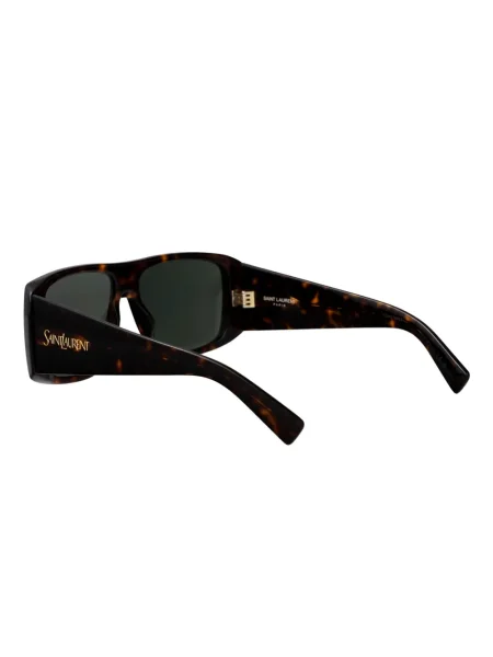 Saulės akiniai Saint Laurent Eyewear ruda