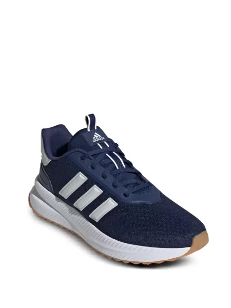 Cămașă Adidas din jerseu cu dungi albastru