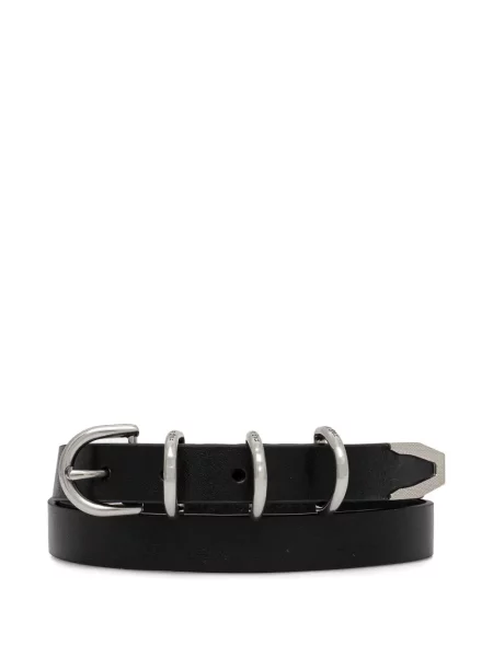 Curea Rag & Bone din piele negru