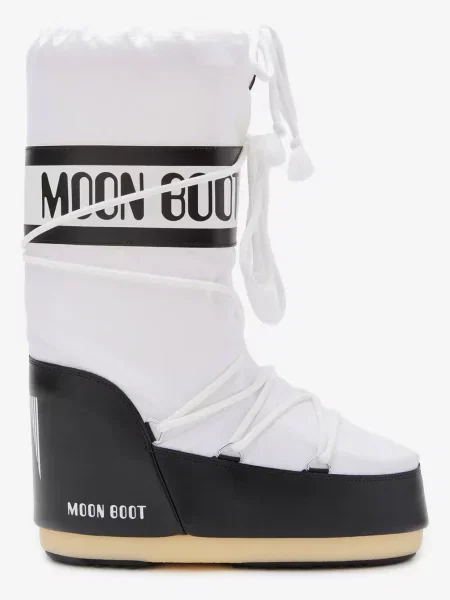 Чоботи Moon Boot білі