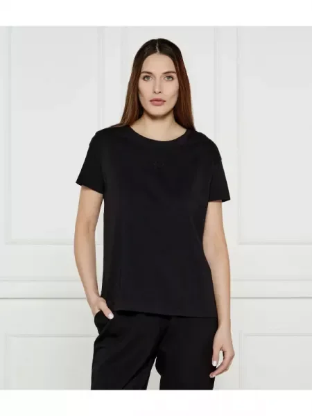 Armani Exchange Póló | Relaxed fit fekete