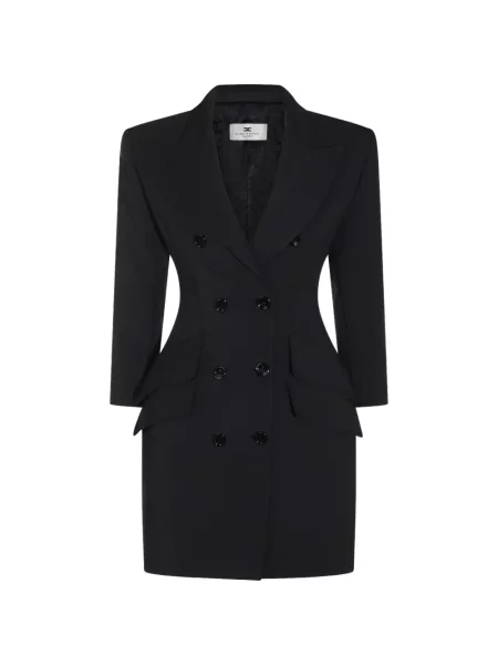 Ușor rochie Elisabetta Franchi negru