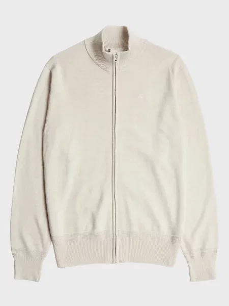 Вовняний кардиган G-star Raw білий
