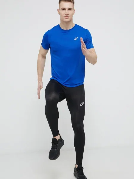 ASICS Core Tight teljesítmény férfi futó leggings. Méret: S fekete
