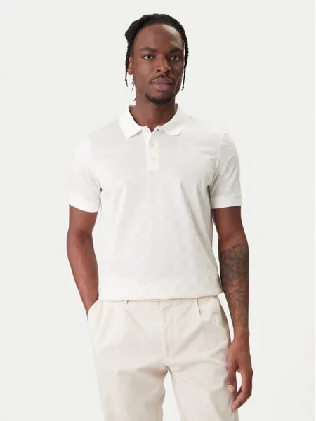 JOOP! Polo marškinėliai Jesse Écru
