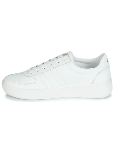 Pantofi Gola din piele alb