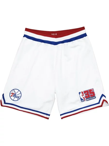 Pantaloni scurți Mitchell & Ness alb