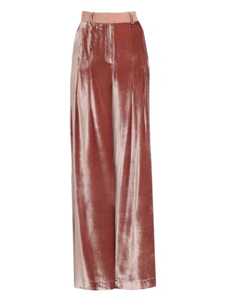 Spodnie Lethicia Bronstein plisowane różowe