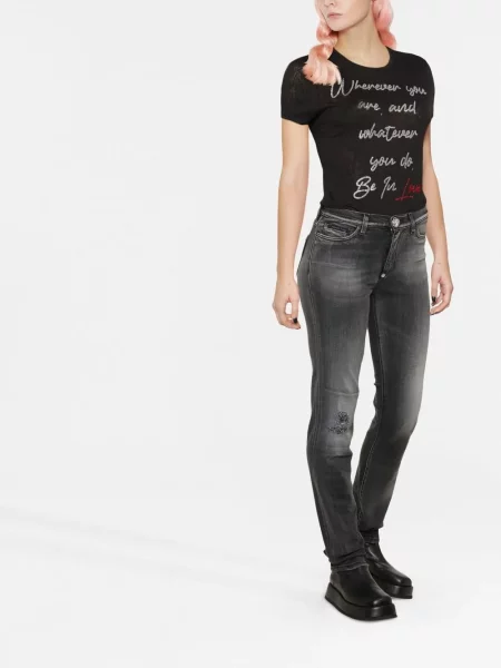 Džinsai Philipp Plein juoda