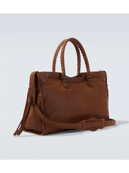 Geantă Balenciaga din piele maro
