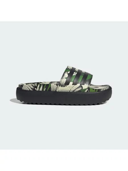 Klapki Adilette Platform zielone