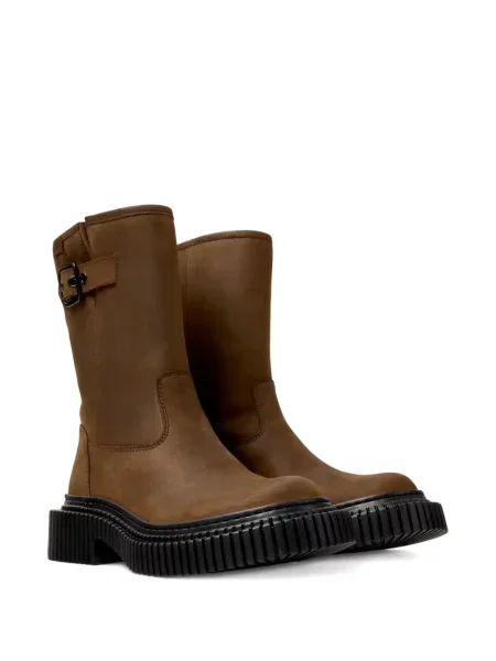 Botine Camper cu cataramă maro