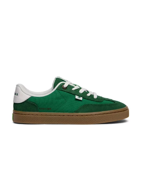 Sneakersy skórzane Cariuma TOCA And Suede Gum Green zielone
