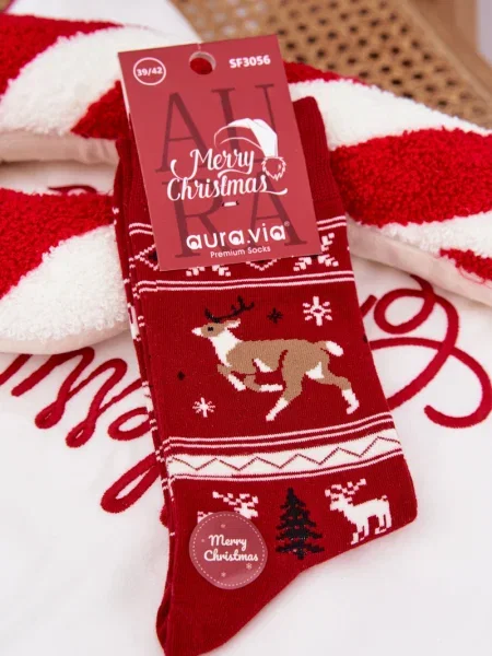 Nogavice Aura.via bela