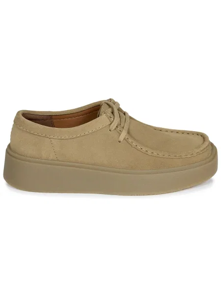 Fűzős félcipő Clarks barna