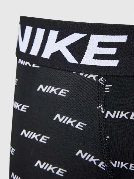 Bokserki Nike z nadrukiem czarne