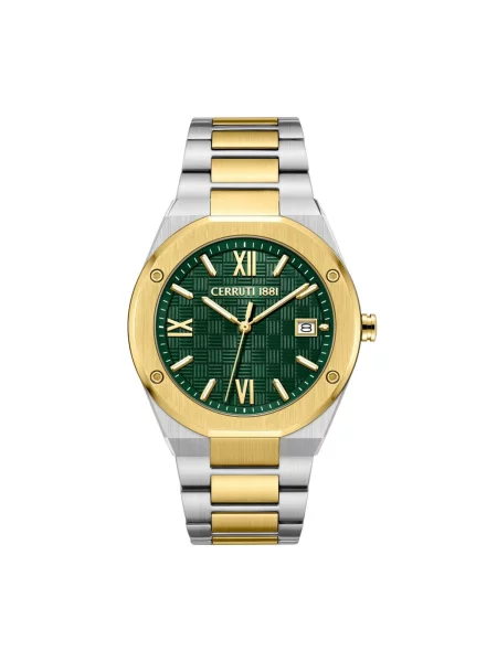 CERRUTI Analogové hodinky Date watch Lecco stříbrná